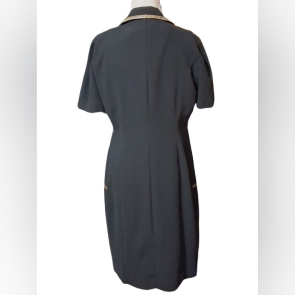 New "NWOT" "2 PIECE SET" Danny And Nicole Long jacket Long Sleeveless Dress, S-6 - Picture 11 of 13